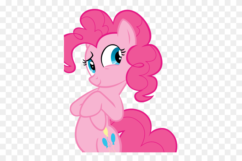 395x500 Play Pinkie Pie's Party Game Balloon Catching Game My Little - Pinkie Pie PNG