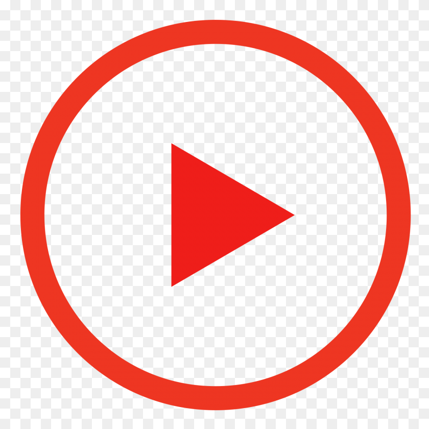 1500x1500 Play Red Button Transparent Png - Youtube Play Button PNG