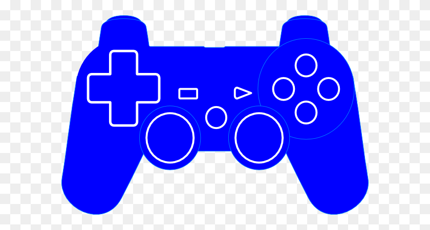 600x391 Play Station Controller Silhouette Clip Art - Ps4 Clipart
