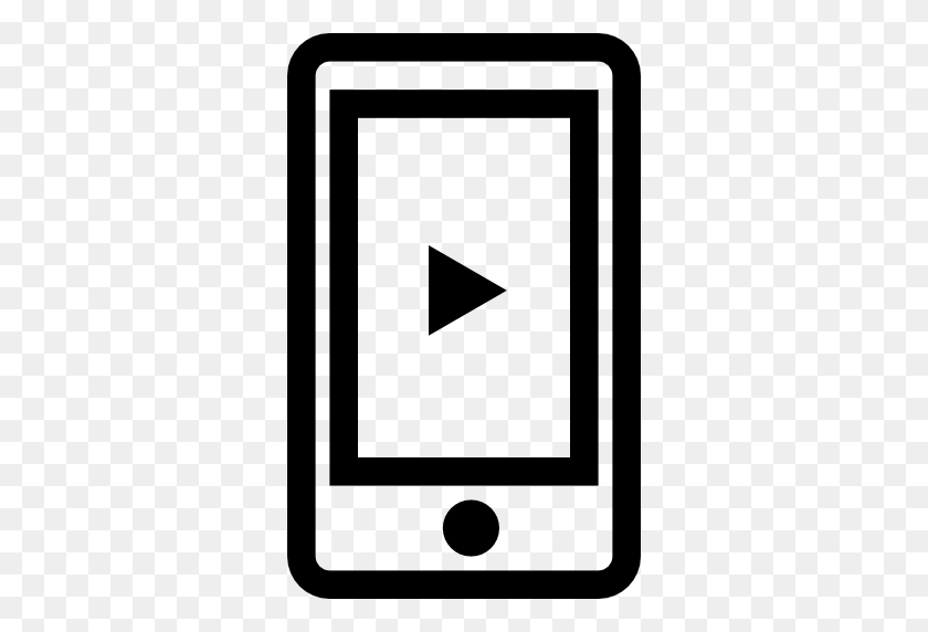 512x512 Символ Игры На Экране Мобильного Телефона - Символ Игры Png