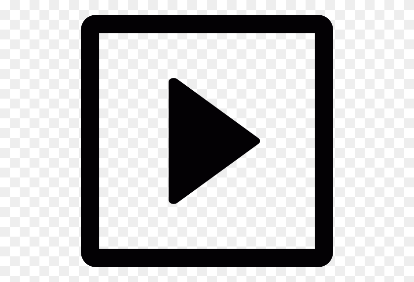 512x512 Play Video Icon - Video Play Button PNG
