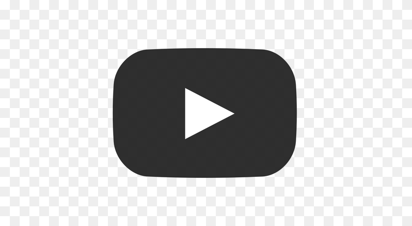 400x400 Youtube Серая Кнопка Прозрачный Png - Играть В Png