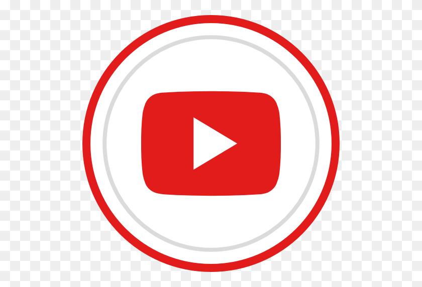 512x512 Play, Youtube, Social, Media, O Logotipo, A Marca Livre De - Youtube Png