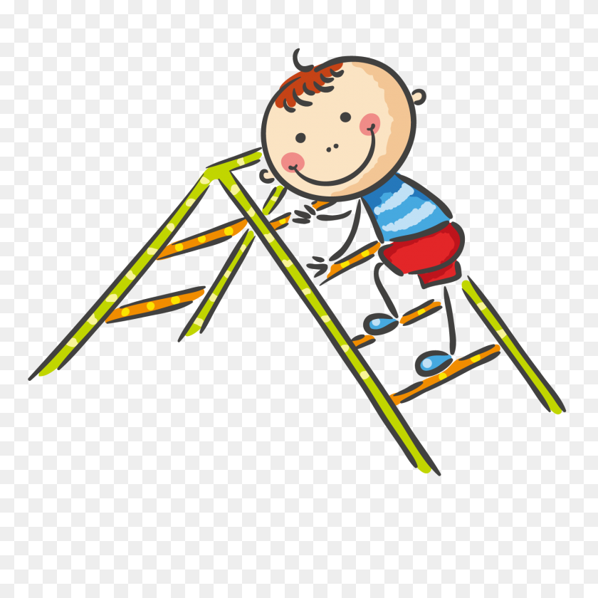 1500x1500 Playground Clipart Ladder - Climbing Stairs Clipart