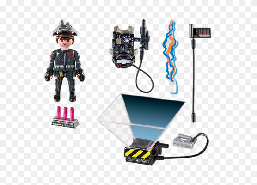 940x658 Playmobil Ghostbusters Ray Stantz - Ghostbusters PNG