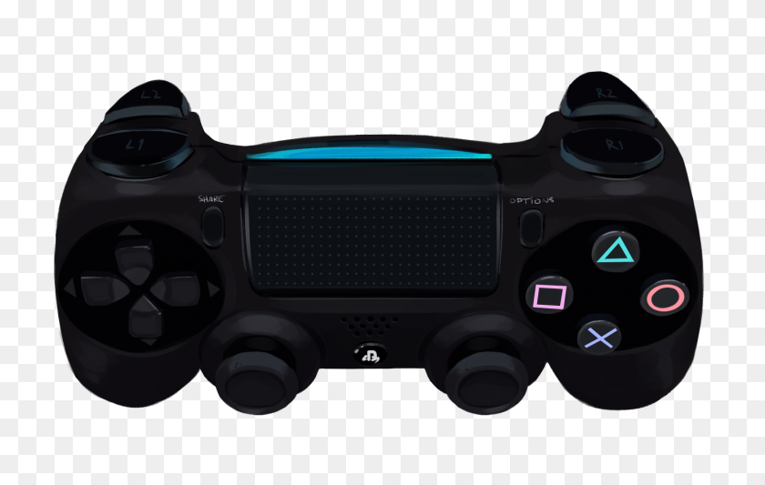 1400x850 Playstation Controller Png - Ps4 PNG