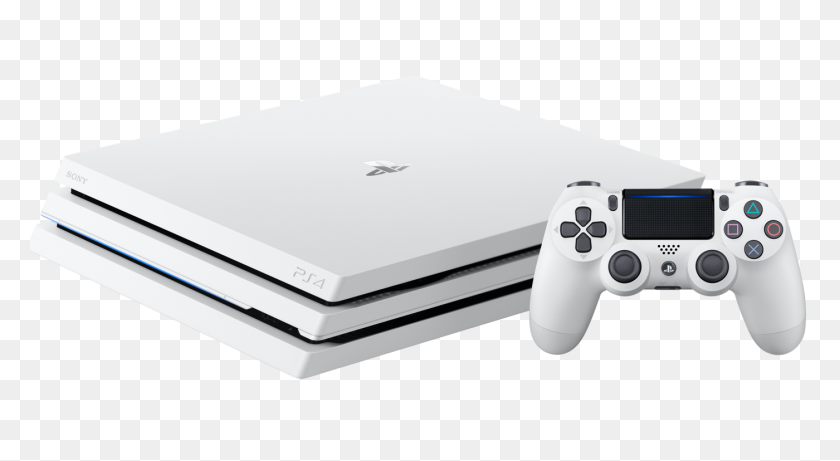 1400x720 Playstation Pro Glacier White Playstation - Ps4 PNG