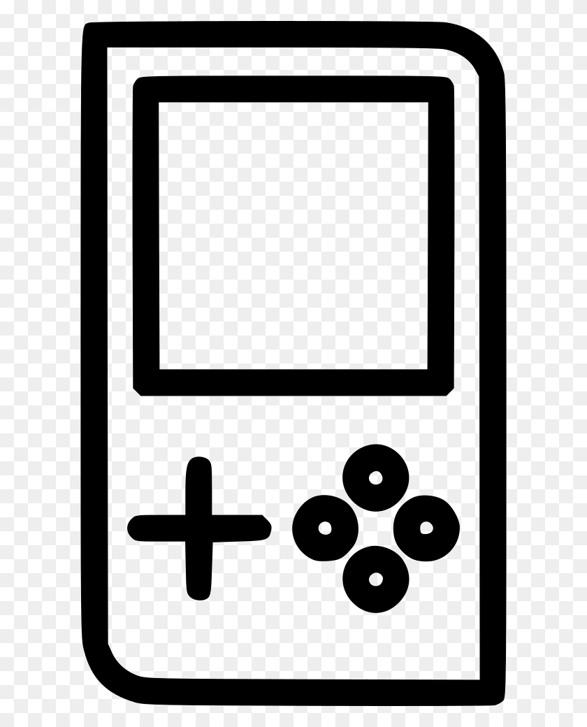 610x980 Playstation Remote Controller Gamepad Device Handgame Png Icon - Remote PNG