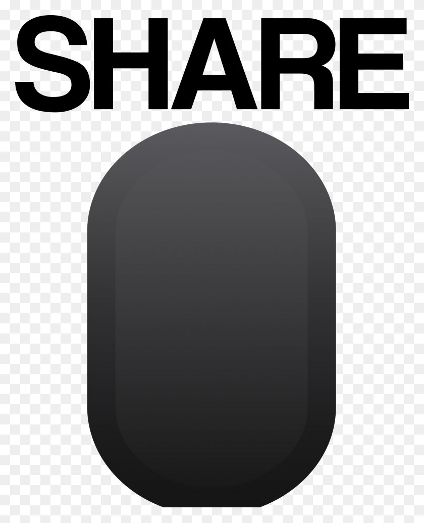 2000x2500 Playstation Share Button - Share Button PNG