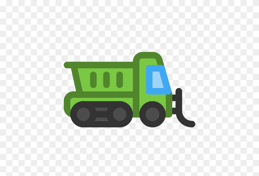 512x512 Plowing, Seasons, Snow, Snow Plow, Truck, Vehicle, Winter Icon - Snow Plow Clip Art