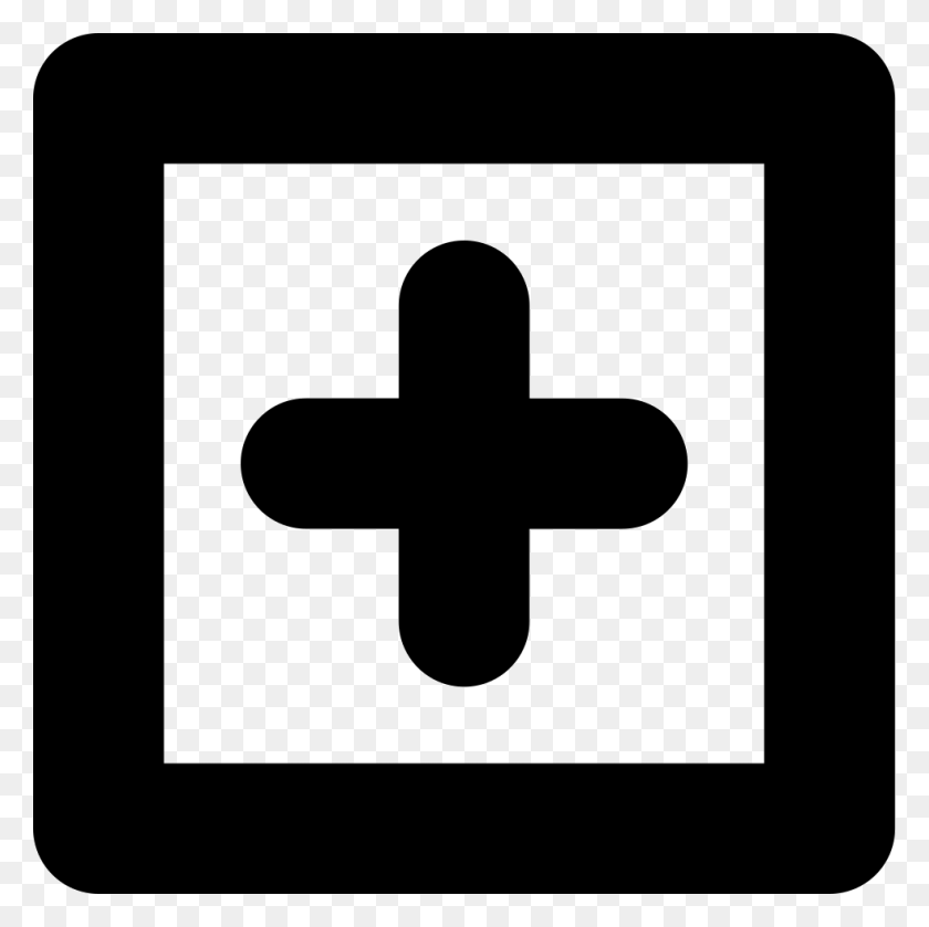 981x980 Plus Sign In A Square Outline Png Icon Free Download - Square Outline PNG