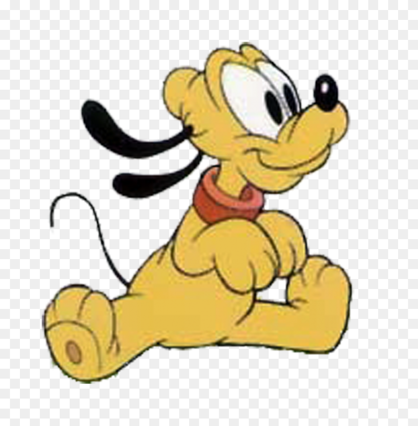 869x886 Pluto Mickey Mouse Infant The Walt Disney Company Clip Art - Baby Mickey Clipart