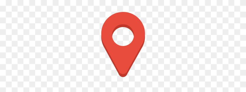 256x256 Pn Myiconfinder - Google Maps Pin PNG