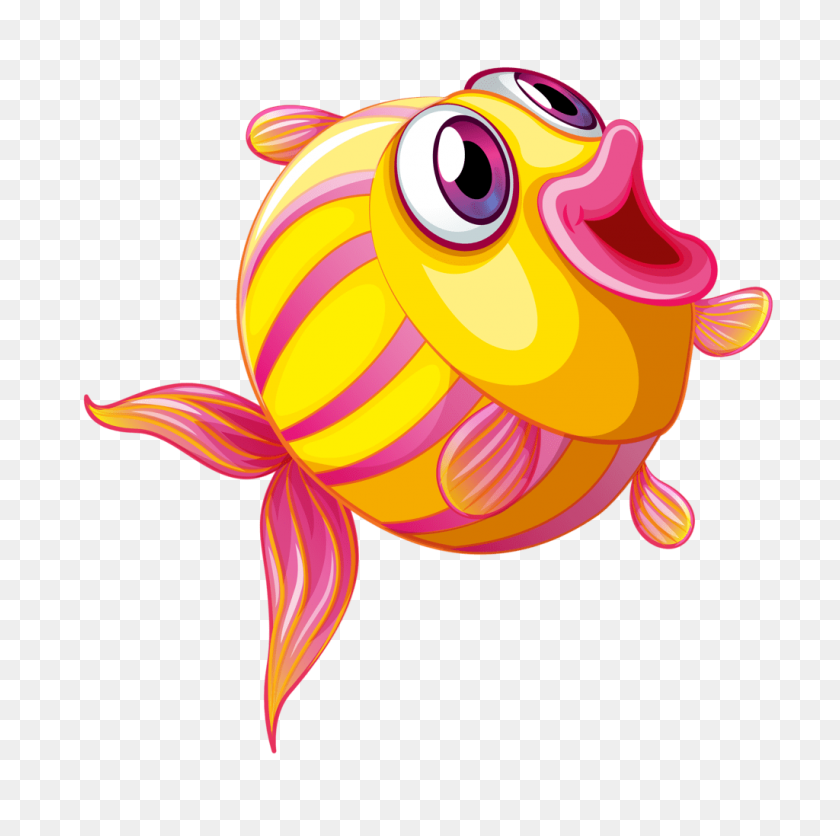 1024x1019 Png Clip Art Fish And Cartoon Tropical Nail Designs Ideas - Bahay Kubo Клипарт
