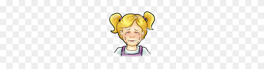 160x160 Png Crying Girl Transparent Crying Girl Images - Crying PNG