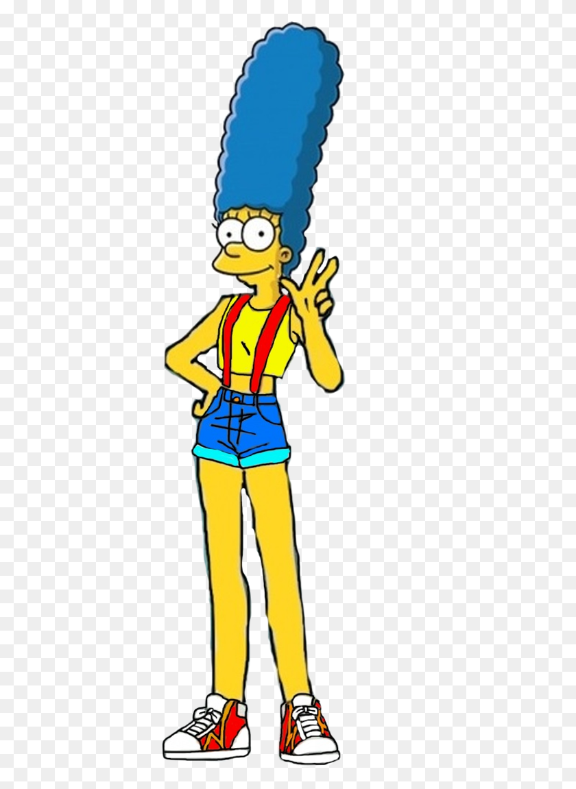 548x1091 Png Download Vector Free Marge Simpson - Marge Simpson PNG