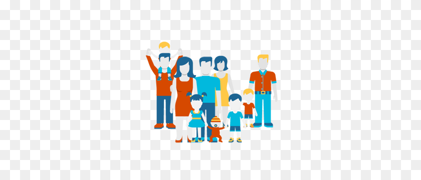 300x300 Png Extended Family Transparent Extended Family Images - Family PNG
