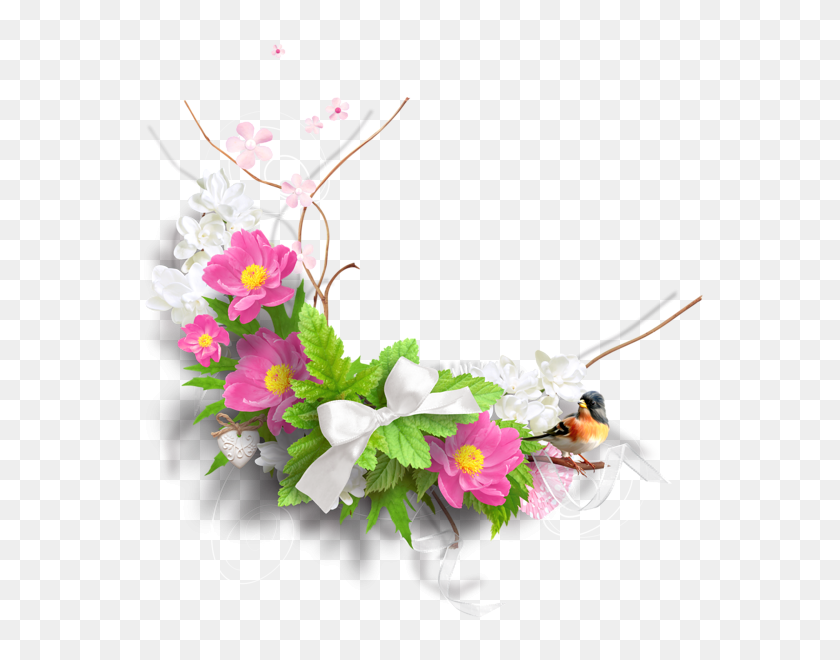 585x600 Imágenes Prediseñadas De Flores Png, Decoración Y Flores - Clipart Floral De Boda