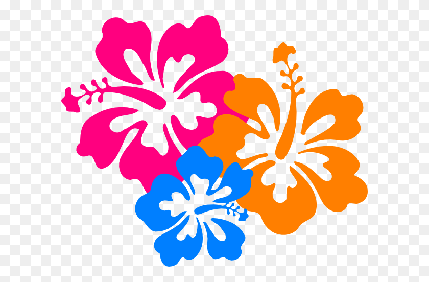 600x492 Png Гавайский Цветок Прозрачный Гавайский Цветок Изображения - Моана Клипарт