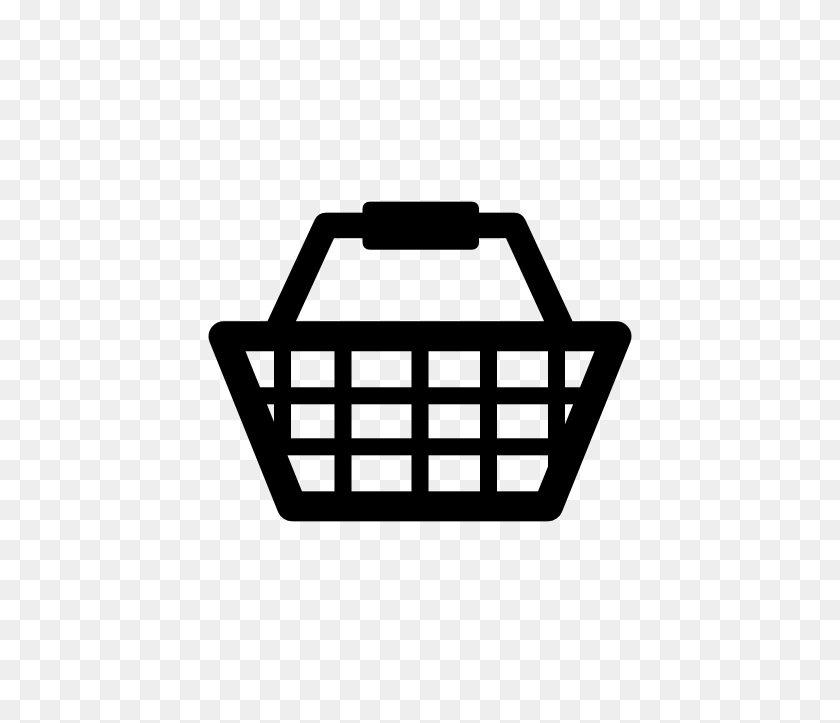 512x663 Png Icons Download Shopping Basket - Basket PNG