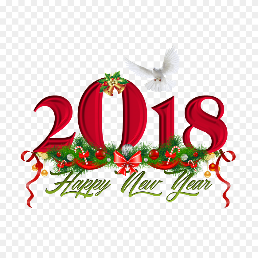 3000x3000 Png Logo - New Year 2018 PNG