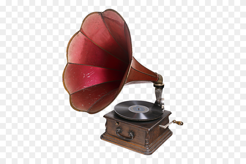 413x500 Png Music Record - Record Player PNG