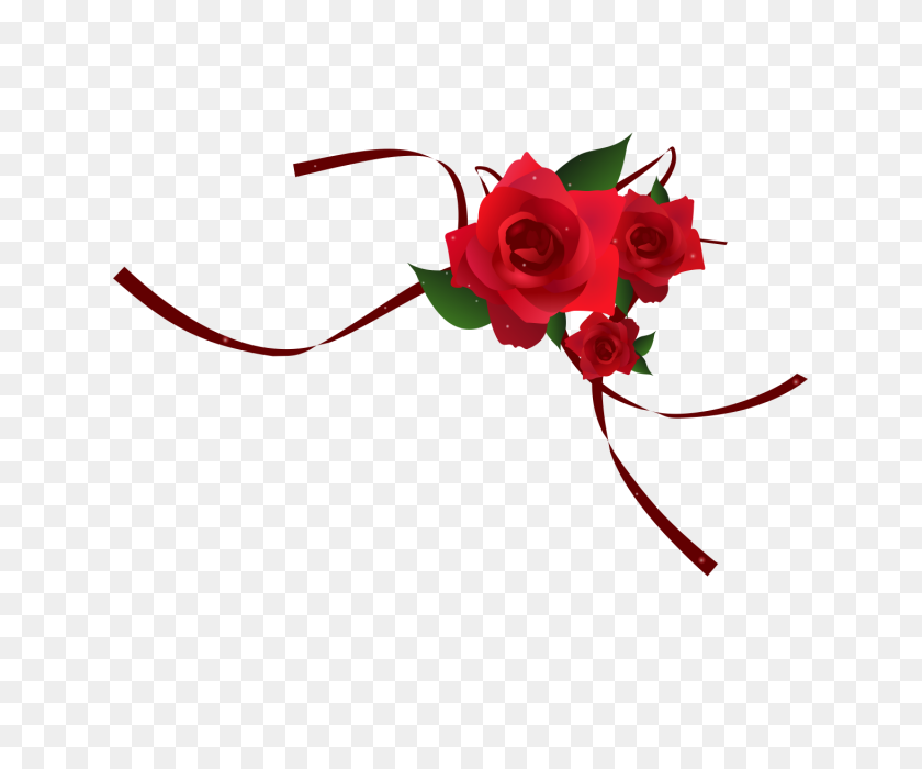 Png Red Rose Border, Red, Red Rose, Red Rose Vector Png Image - Rose Border PNG