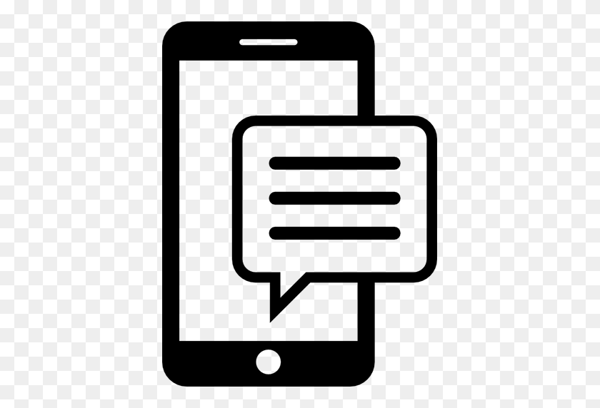 512x512 Png Текстовые Сообщения Прозрачные Текстовые Изображения - Значок Текстового Сообщения Png