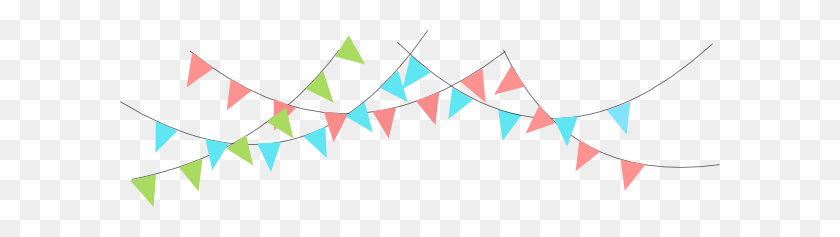 600x177 Png Треугольник Флаг Прозрачный Треугольник Флаг Изображения - Треугольник Баннер Клипарт