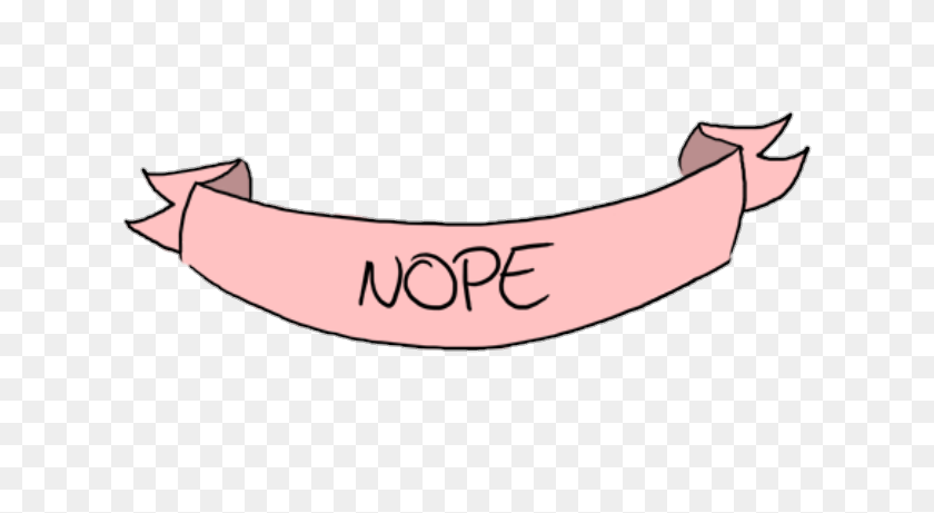 720x401 Png Tumblr Flag Pink Nope Lindo Pastel - Nope Clipart