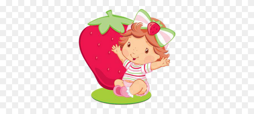 320x319 Png Turma Da Moranguinho Imagens Transparentes Baby - Strawberry Shortcake PNG