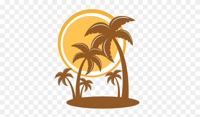 432x432 Png Wallpapers The Palm Tree On The Beach Img Mob - Palm Tree Beach Clip Art