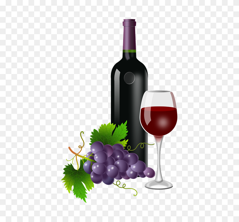 498x720 Png Wine Bottle And Glass Transparent Wine Bottle And Glass - Red Wine PNG