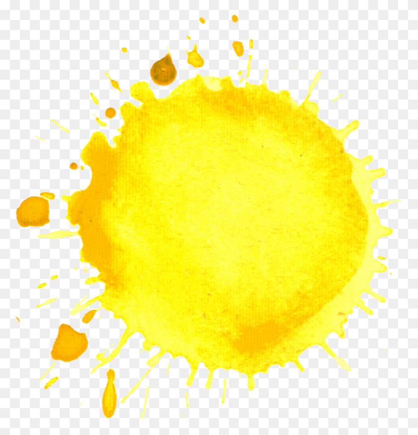 883x922 Png Yellow Transparent Yellow Images - Yellow Circle PNG