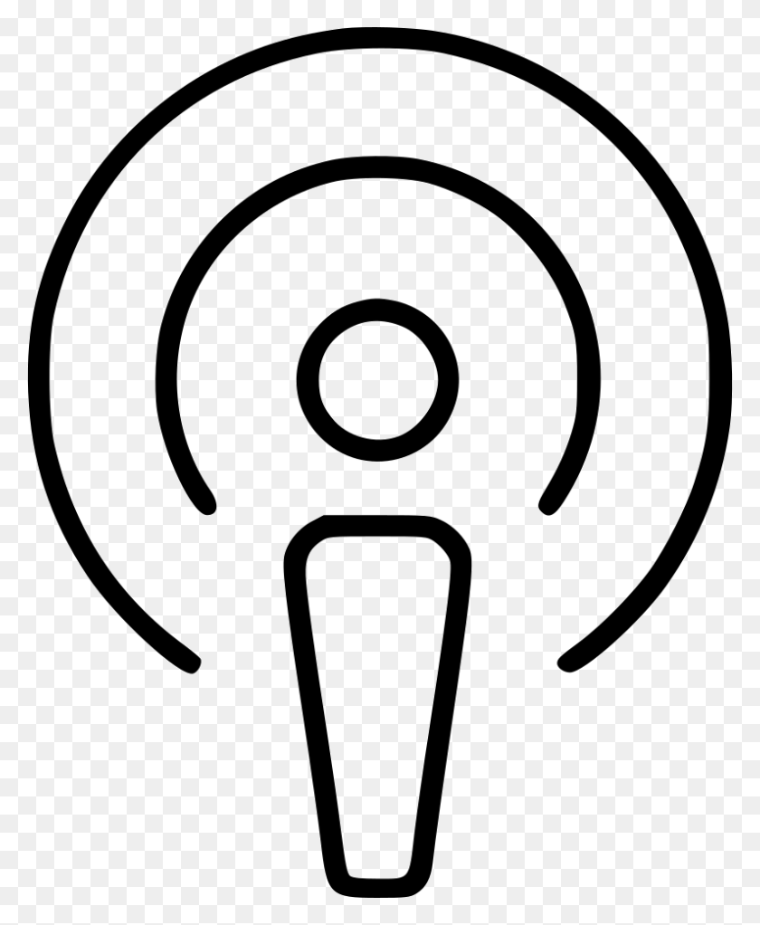 794x980 Podcast Png Icon Free Download - Podcast Icon PNG