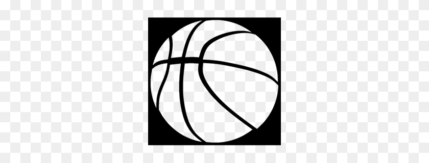 260x260 Point Clipart - Basketball Lines Clipart