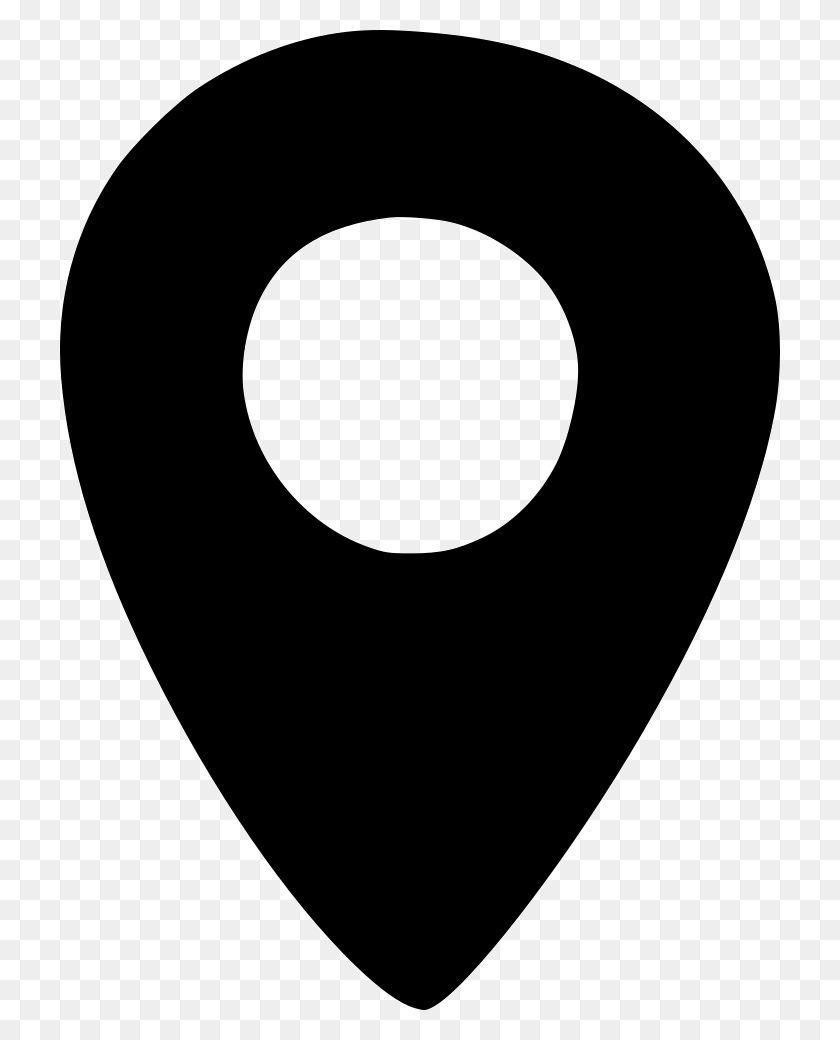 722x980 Point Pointer Location Geo Checkin Mobile Map Png Icon Free - Point PNG