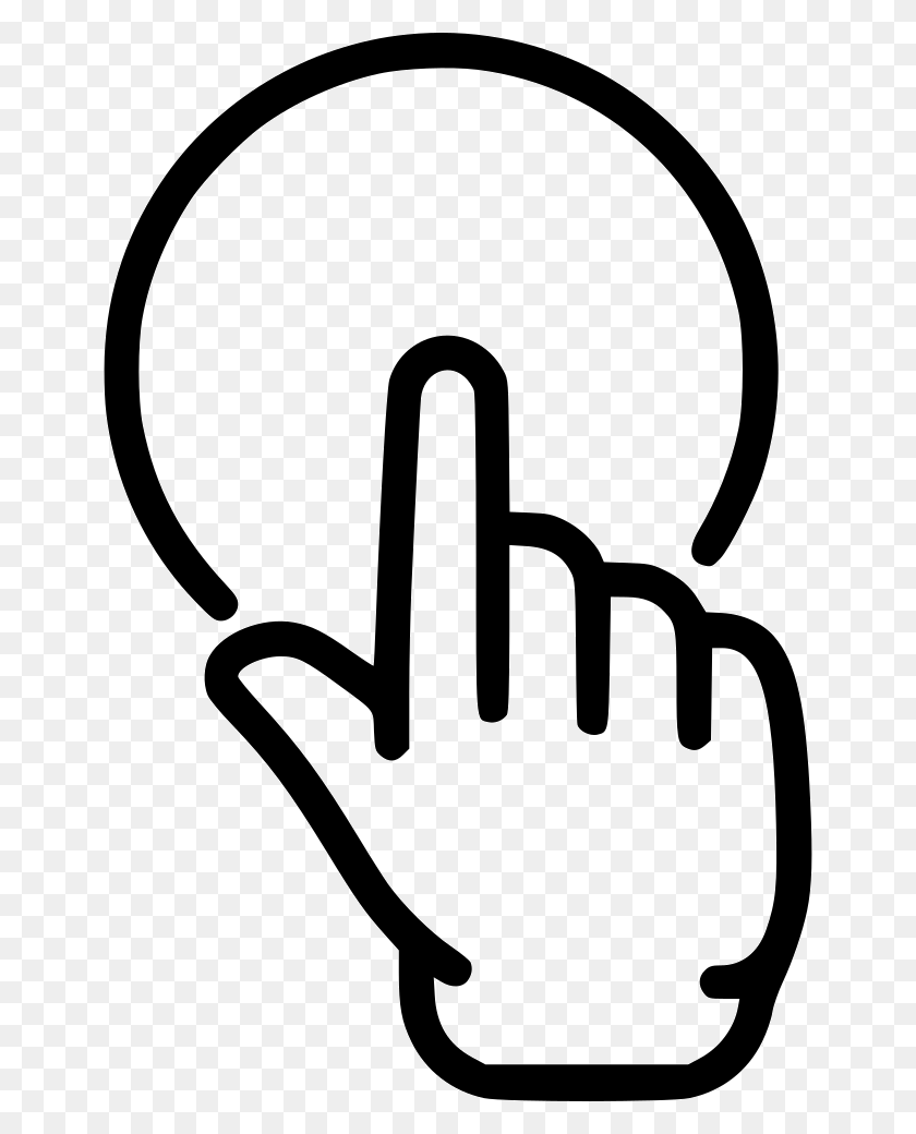 650x980 Point Pointing Finger Hand Click Touch Png Icon Free Download - Finger Point PNG
