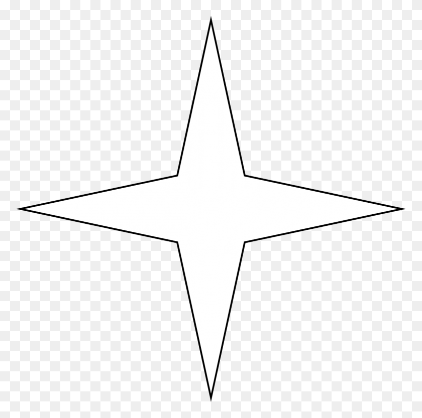 1155x1145 Point Star - Белая Звезда Png