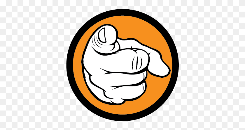 387x387 Pointing Finger At You Png - Finger Pointing At You Clipart