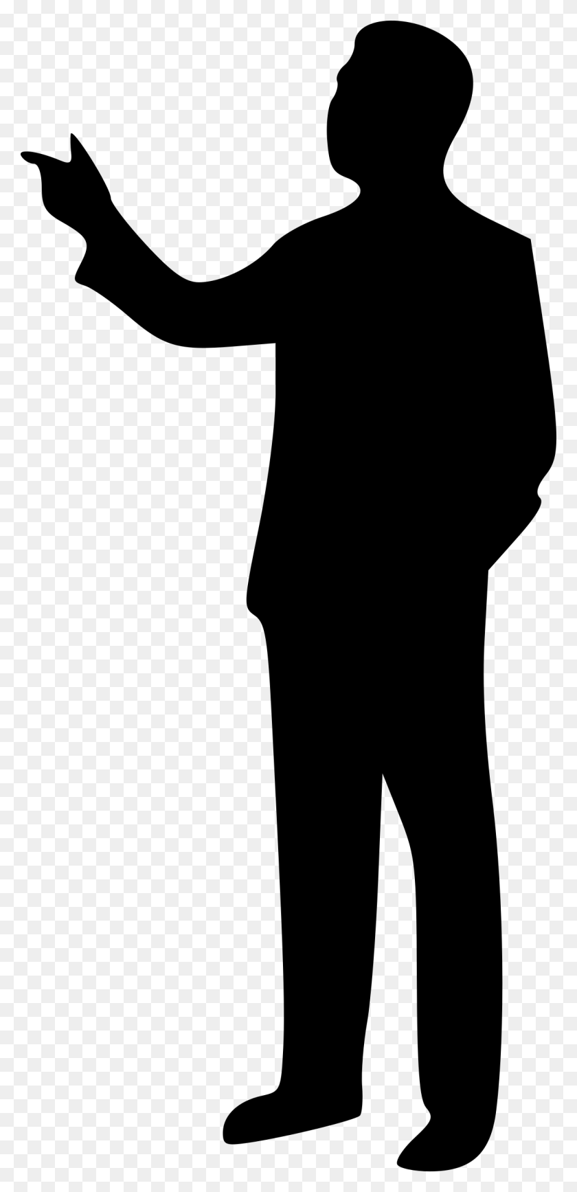 1117x2400 Pointing Guy Icons Png - Black Guy PNG
