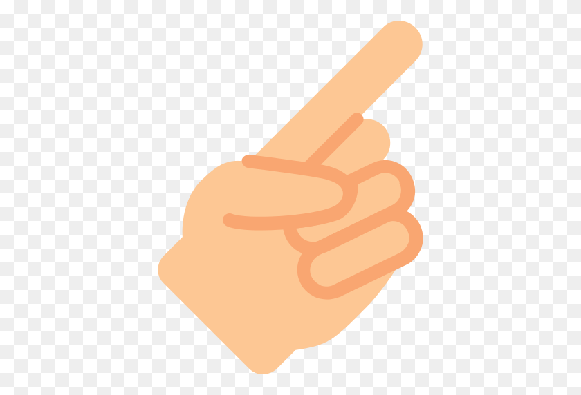 512x512 Pointing Hand Finger Png Icon - Pointing Finger PNG