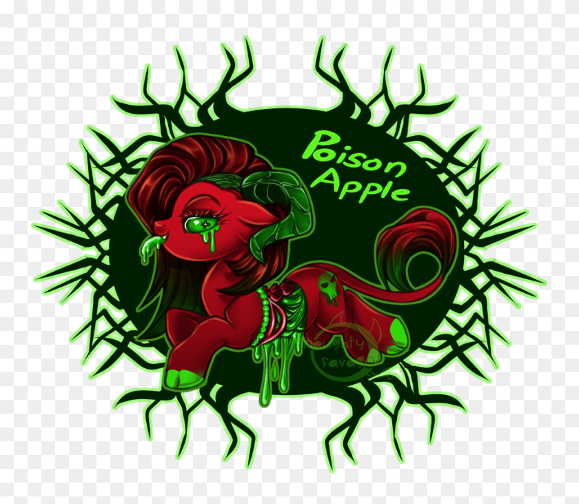 900x775 Poison Apple - Savage PNG