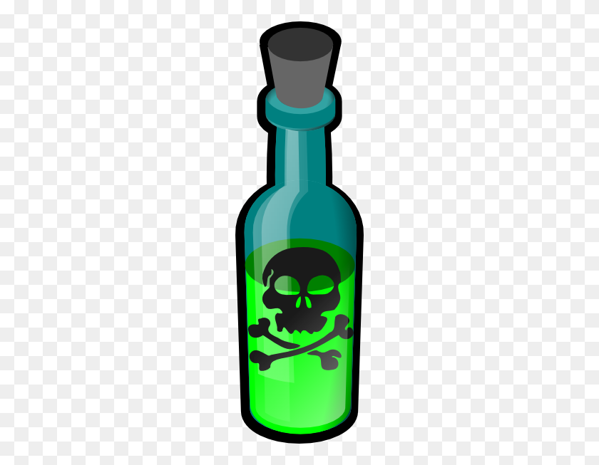 180x593 Poison Bottle Png, Clip Art For Web - Bottle Clipart PNG