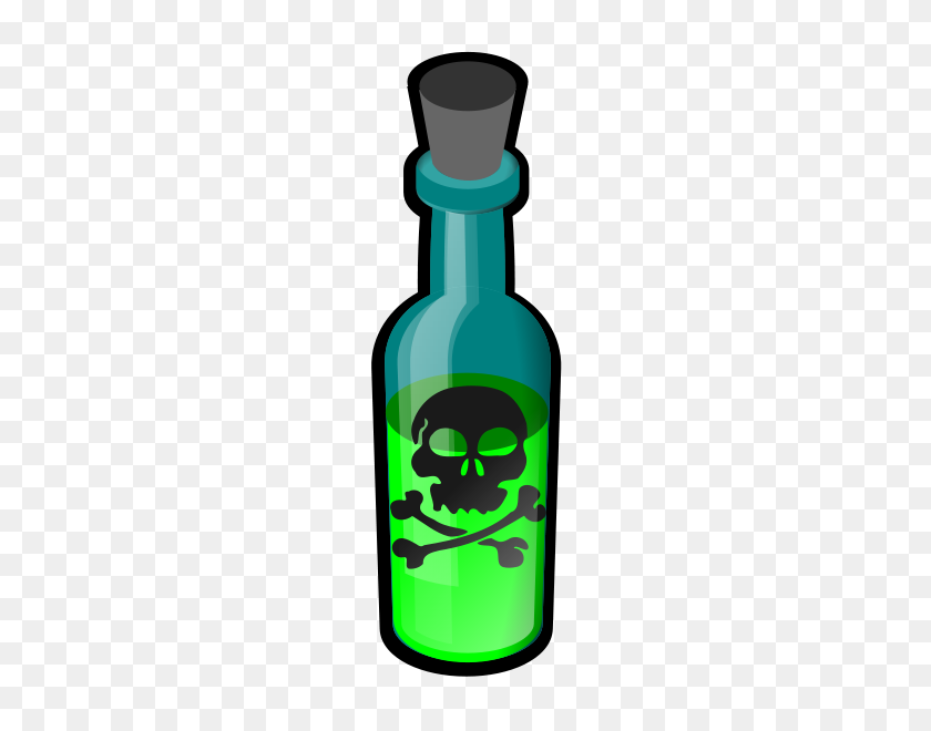 257x600 Poison Bottle Png Clip Arts For Web - Bottle PNG
