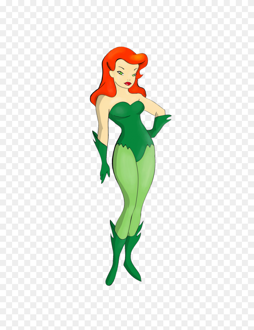 1024x1356 Poison Ivy Animated - Poison Ivy PNG