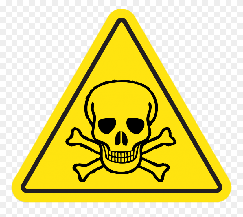 1054x936 Poison Safety Sign Transparent Png - Safety PNG