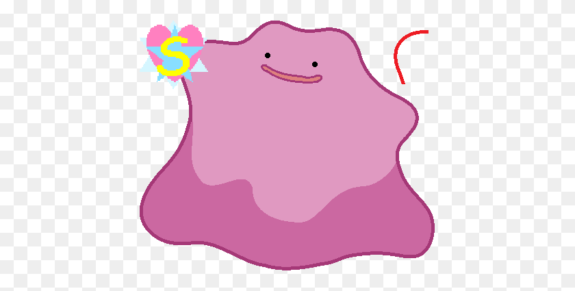 431x365 Pokemon Base Ditto Base - Ditto Png