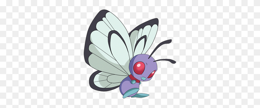 300x290 Pokemon Butterfree Pokedex Evolution, Moves, Location, Stats - Butterfree PNG