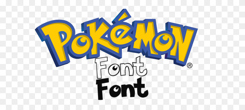 695x318 Pokemon Font Generator Free Download Clip Art - Generator Clipart